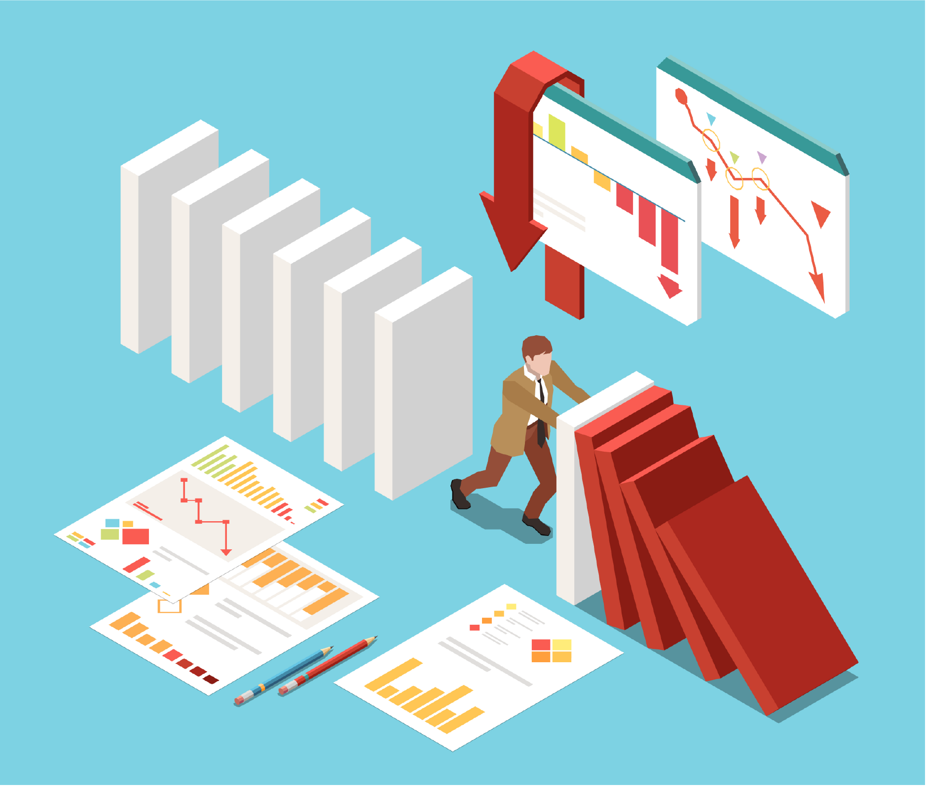 Domino-effect van ketenrisico’s: waarom overzicht essentieel is